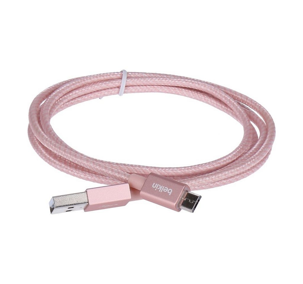 Belkin Premium mixit Metallic Micro-USB Kabel 1,2m in rosegold USB-Kabel von Belkin