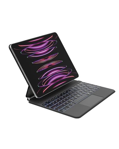 Belkin Pro Bluetooth-Tastatur mit Hülle und magnetischem Ständer, iPad Tastatur, Multi-Gesture-Steuerung, Apple Pencil magnetische Befestigung, QWERTZ, Multimedia-Tasten für iPad Air M2 13"/Pro 12,9" Belkin Pro Bluetooth-Tastatur mit Hülle und magnetischem Ständer, iPad Tastatur, Multi-Gesture-Steuerung, Apple Pencil magnetische Befestigung, QWERTZ, Multimedia-Tasten für iPad Air M2 13"/Pro 12,9" von Belkin