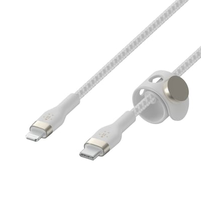 Belkin Pro Flex Lightning/ USB-C Kabel bis 15W mfi zertifiziert CAA011BT1MWH von Belkin