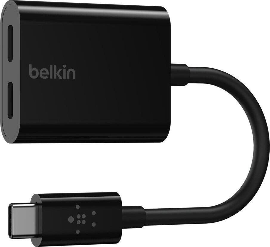 Belkin ROCKSTAR™ USB-C Audio- und Ladeadapter, schwarz von Belkin