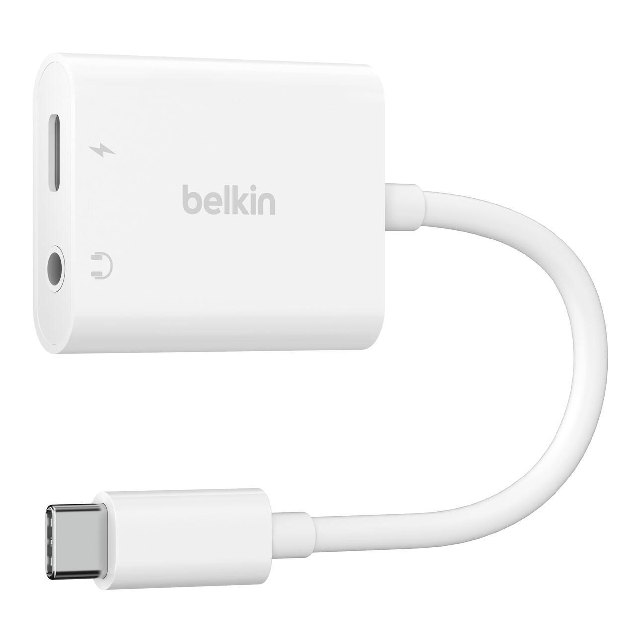 Belkin RockStar 3,5mm Klinken Audio und USB-C Ladeadapter von Belkin
