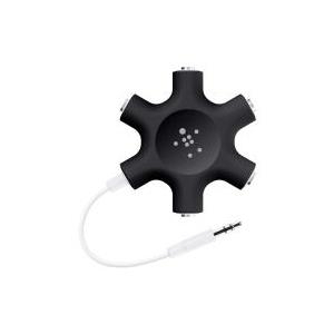 Belkin RockStar schwarz 5-fach Klinckenverteiler (F8Z274btBLK) von Belkin