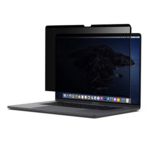 Belkin ScreenForce TruePrivacy Displayschutz für das MacBook Pro 16 (abnehmbarer und wiederverwendbarer Sicht- und Displayschutz), OVA015zz, schwarz von Belkin
