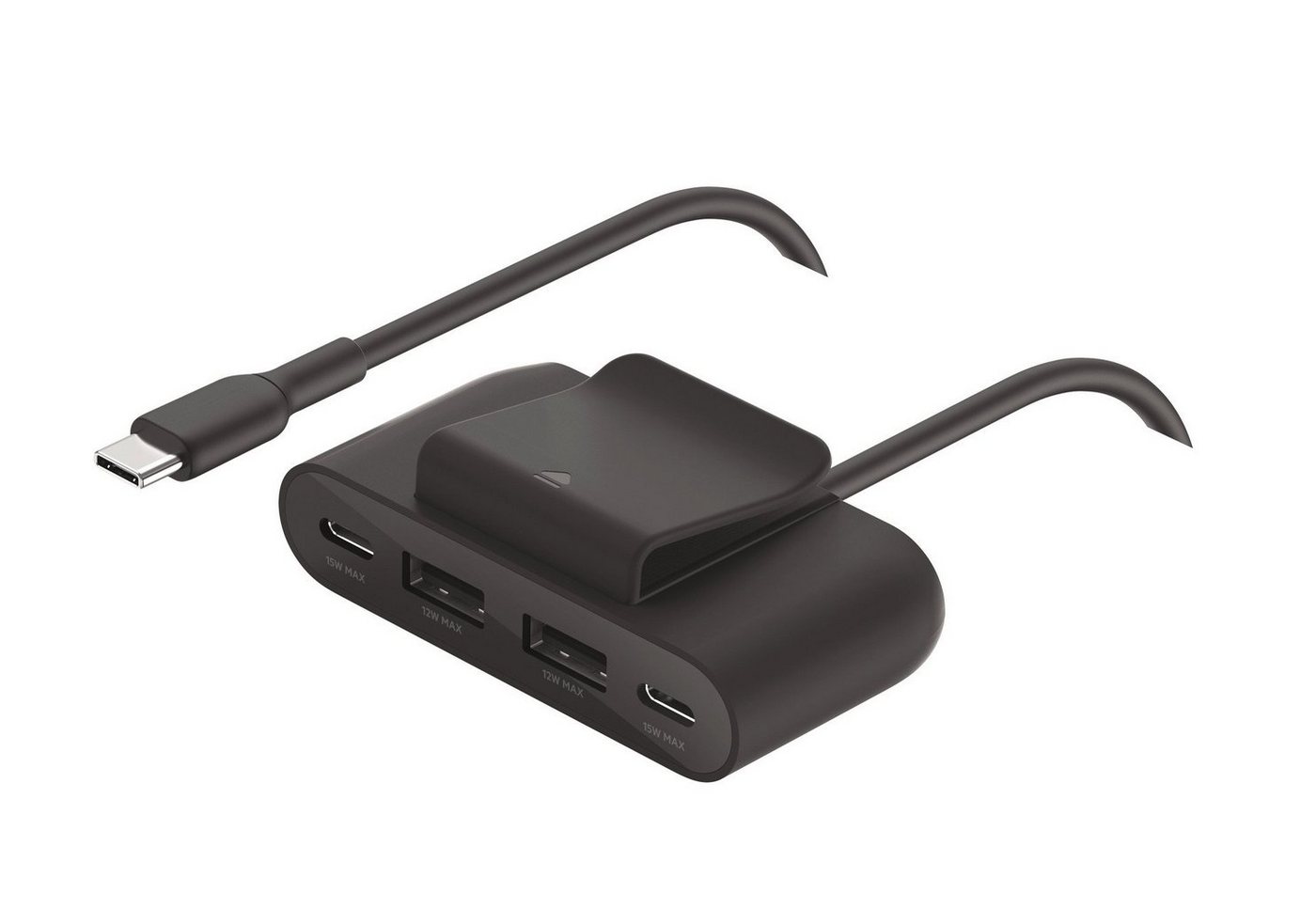 Belkin Smartphone-Dockingstation BoostCharge 4-Port-USB-Splitter Belkin Smartphone-Dockingstation BoostCharge 4-Port-USB-Splitter von Belkin
