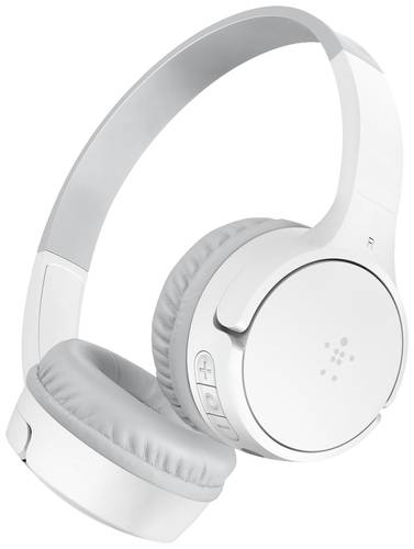 Belkin SoundForm Mini On Ear Headset Bluetooth® Weiß Lautstärkebegrenzung von Belkin