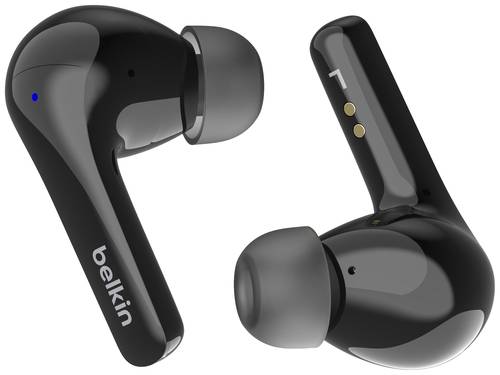 Belkin SoundForm Motion In Ear Headset Bluetooth® Schwarz Headset, Ladecase, Schweißresistent von Belkin