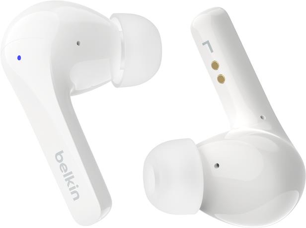 Belkin SoundForm Motion Kopfhörer True Wireless Stereo (TWS) im Ohr Anrufe/Musik/Sport/Alltag Bluetooth Weiß (AUC010BTWH) von Belkin