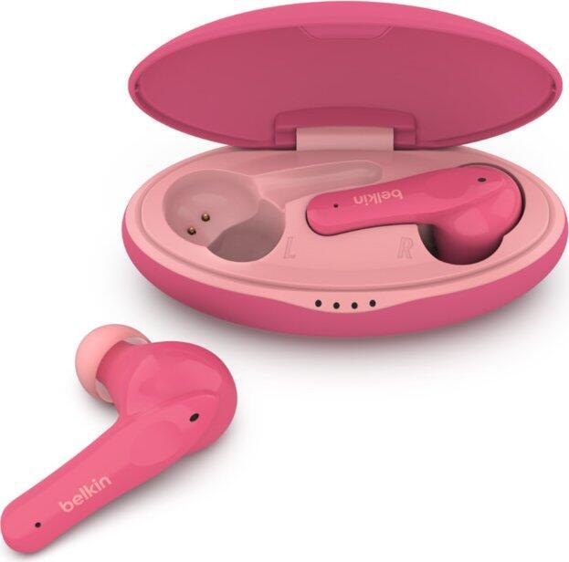 Belkin SoundForm Nano Kabelloser In-Ear-Kopfhörer für Kinder - Pink Belkin SoundForm Nano Kabelloser In-Ear-Kopfhörer für Kinder - Pink von Belkin