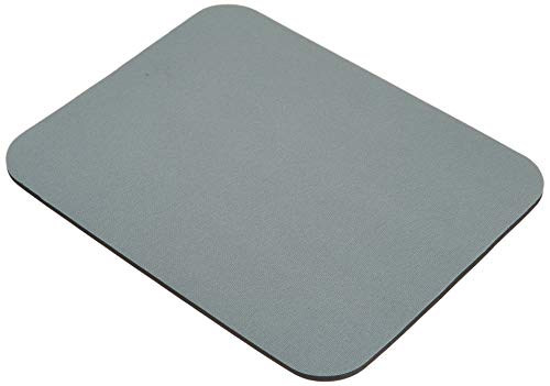 Belkin Standard 20 x 24 cm Mauspad mit Neopren-Rückseite und Jersey-Oberfläche (grau) von Belkin