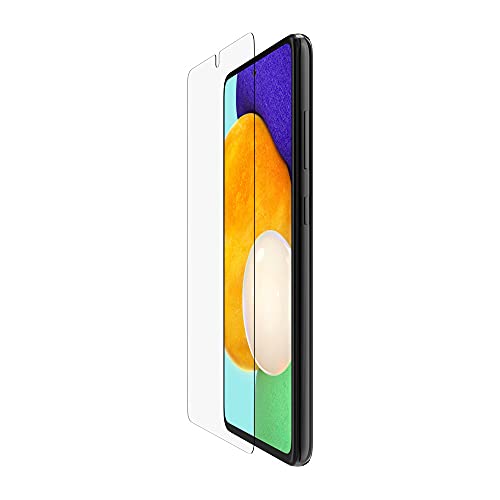 Belkin TemperedGlass Displayschutz (für Galaxy A52 5G mit Kratz- und Stoßschutz, berührungsempfindlich, inkl. Positionierungsstreifen zur blasenfreien Applikation) von Belkin