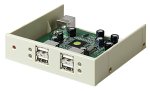 Belkin USB 2.0-4-Port Laufwerksschacht (F5U261-IVO) von Belkin