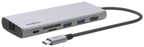 Belkin USB-C® Adapter INC011btWH Passend für Marke: Universal integrierter Kartenleser, USB-C® Po von Belkin