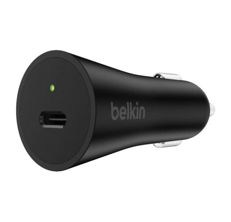Belkin USB-C Charger 27W schwarz KFZ-Ladegerät USB-Ladegerät von Belkin