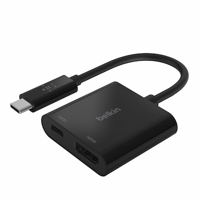 Belkin USB-C auf HDMI Charge Adapter schwarz von Belkin