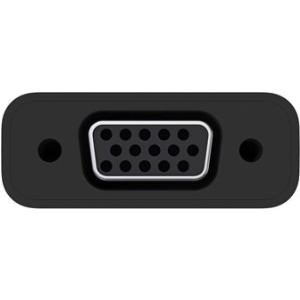 Belkin USB-C auf VGA Adapter 15cm, schwarz F2CU037btBLK (F2CU037BTBLK) von Belkin