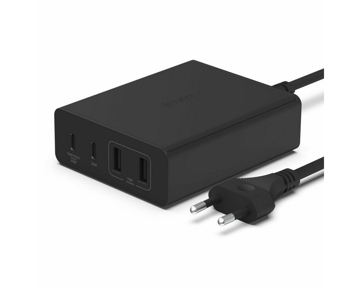 Belkin USB-Ladegerät (Wandladegerät Belkin WCH010vfBK Schwarz) von Belkin