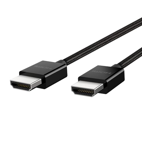 Belkin Ultra HD-Highspeed-HDMI-Kabel (2018, 2 m-4K-HDMI-Kabel, unterstützt 4K/120 Hz und 8K/60 Hz, Dolby Vision-/HDR 10-kompatibel, 48 Gbit/s) von Belkin