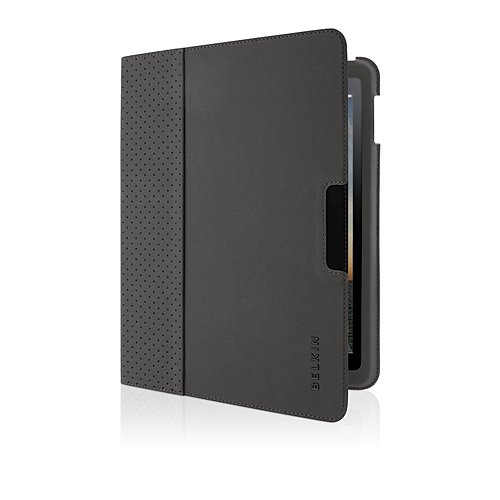 Belkin Ultra thin Folio Stand (geeignet für Apple iPad 2) schwarz/grau von Belkin