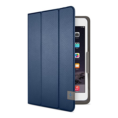 Belkin Universal Trifold Schutzhülle (für Tablets, Apple iPad mini 1-4, Samsung Galaxy Tab A (8 Zoll), Samsung Galaxy Tab S2 (8 Zoll)) dunkelblau von Belkin