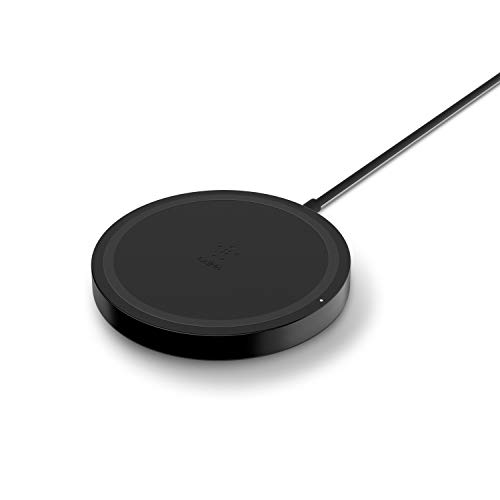 Belkin drahtloses Boost Up Bold 5 W Ladegerät (geeignet für iPhone 11, 11 Pro/Pro Max, XS/XS Max, XR, SE, Airpods, Samsung S10/S10/S10e, Huawei P30/P30 Pro (Netzteil nicht im Lieferumfang enthalten), Schwarz Belkin drahtloses Boost Up Bold 5 W Ladegerät (geeignet für iPhone 11, 11 Pro/Pro Max, XS/XS Max, XR, SE, Airpods, Samsung S10/S10/S10e, Huawei P30/P30 Pro (Netzteil nicht im Lieferumfang enthalten), Schwarz von Belkin