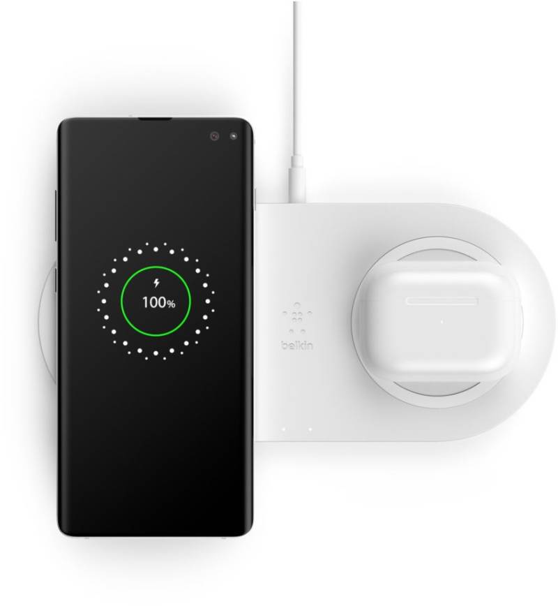 BoostCharge Dual Ladepad (10W) weiß von Belkin