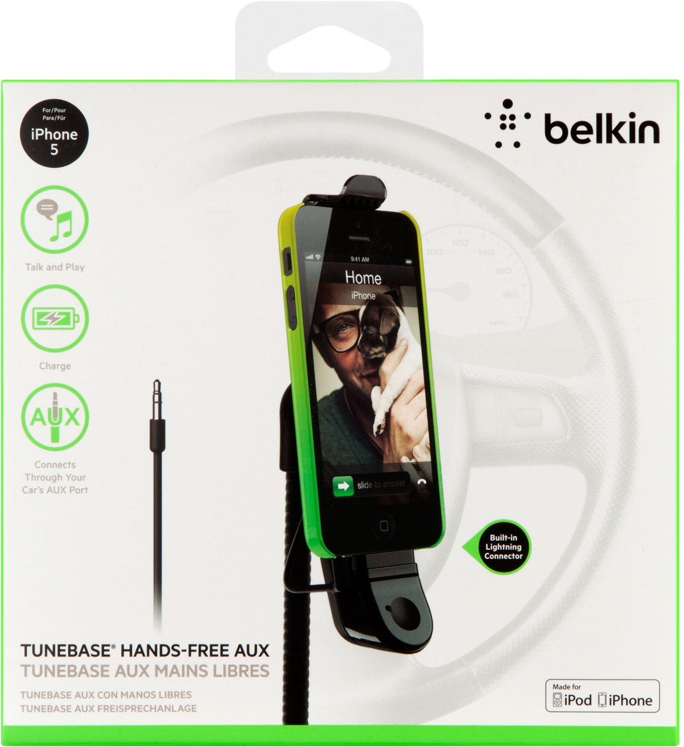 Tunebase Direct für iPhone 5 Freisprecheinrichtung von Belkin