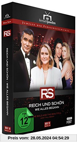 Reich und schön - Wie alles begann: Box 10 - Folgen 226-250 (Fernsehjuwelen) [5 DVDs] von Bell, William J.