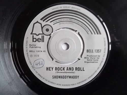 SHOWADDYWADDY Hey Rock and Roll 7" vinyl von Bell Records