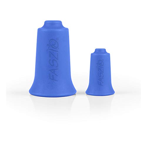 BellaBambi FASZIO Cupping-Set, Cup Allround 34 mm + Cup Local 20 mm ACTIVE (hellblau) von BellaBambi