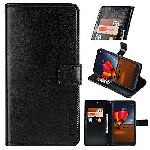 BellaCase Nokia 8.3 5G Handyhülle Hülle Leder Flip Case [Kartenfach] [Standfunktion] [Magnetschnalle] Wallet Cover für Nokia 8.3 5G Smartphone(Schwarz) von BellaCase