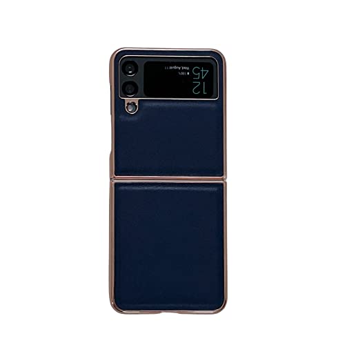 BellaCase Samsung Galaxy Z Flip 4 Hülle,Samsung Galaxy Z Flip 4 Echtledertasche,Elegantes Design für Samsung Galaxy Z Flip 4 Hülle von BellaCase
