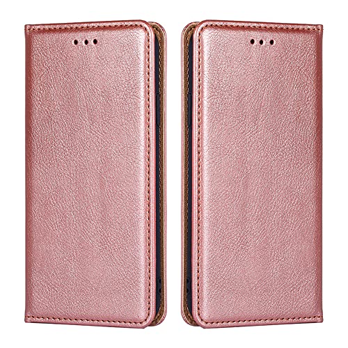 Hülle für Sony Xperia 1 VII, [Kartensteckplätze] [Stativfunktion], Sony Xperia 1 VII Brieftasche Fall, Sony Xperia 1 VII Handyhülle(Rosa) von BellaCase
