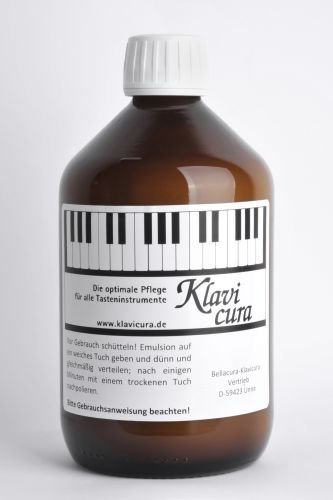 Klavicura Reinigungs- und Pflegemittel für Klaviere und Flügel (1000 ml) von Bellacura