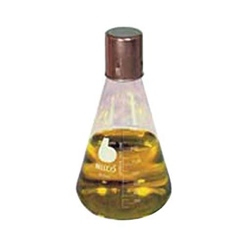 bellco Glas DELONG 2510–00250 Brett Borosilikatglas mit abgestufter Kultur Fläschchen Edelstahl Schließung, schmalem Mund, Fassungsvermögen 250 ml (Fall 12) von Bellco Glass