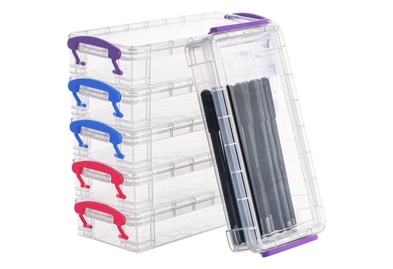 Belle Vous E-Reader-Hülle Plastic Pen Storage Box - School & Office Organizer von Belle Vous