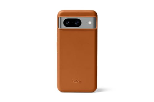 Bellroy Lederhülle für Pixel 8 – (Google Leder Handyhülle) - Terracotta von Bellroy