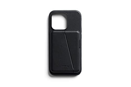 Bellroy Mod Hülle + Brieftasche für iPhone 14 - (Leder-Handyhülle, Slim Card Holde) - Black von Bellroy