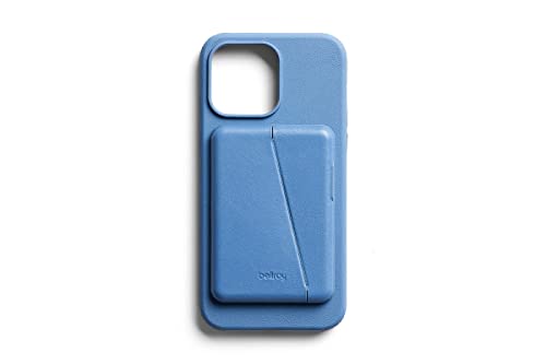 Bellroy Mod Hülle + Brieftasche für iPhone 14 Plus - (Leder-Handyhülle, Slim Card Holde) - Blue Daze von Bellroy