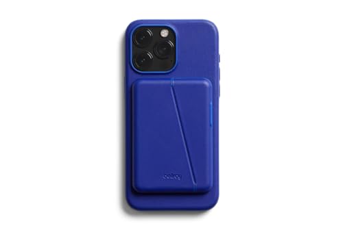 Bellroy Mod Phone Case + Wallet für iPhone 15 Pro Max (schlanke iPhone-Hülle aus Leder, Handy-Geldbörse) - Cobalt von Bellroy
