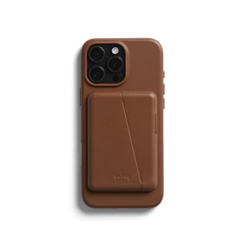 Bellroy Mod Phone Case + Wallet für iPhone 16 Pro Max (schlanke iPhone-Hülle aus Leder, Handy-Geldbörse) -Sienna von Bellroy
