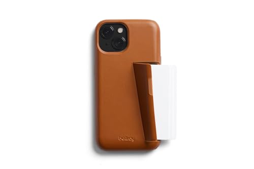 Bellroy Phone Case – 3 Card für iPhone 15 (Leder-iPhone-Hülle, Handy-Geldbörse) - Terracotta von Bellroy