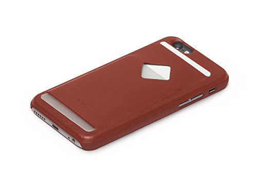 Bellroy iPhone 6 Phone Case - 3 Card aus Leder, Farbe: Tamarillo von Bellroy