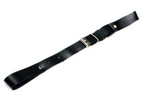 Belti Querriemen für Akkordeon, ab 25cm bis 38cm, Leder schwarz von Belti