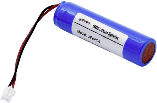 Beltrona 18650XH2.54 Spezial-Akku 18650 Stecker LiFePO 4 3.2V 1500 mAh von Beltrona