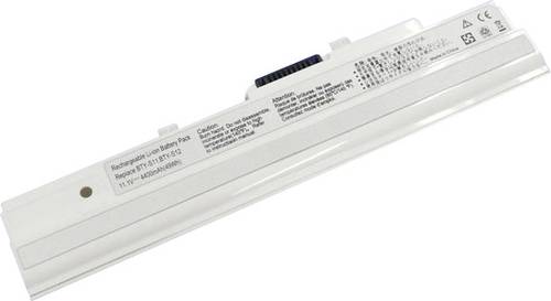 Beltrona Notebook-Akku MSIU100WEISS 11.1V 4400 mAh MSI, Advent, Medion von Beltrona