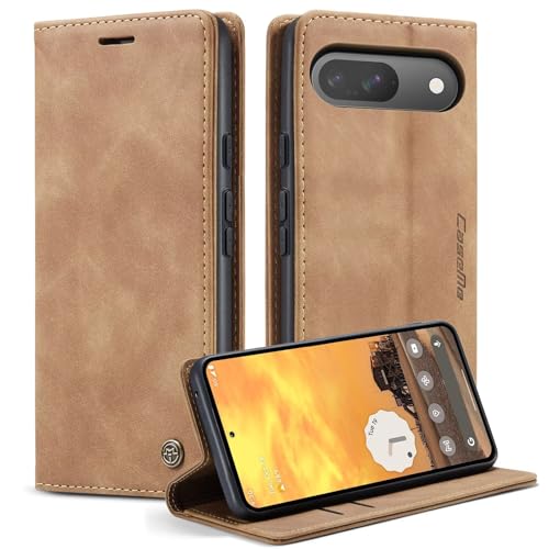 Belzsxy Handyhülle für Google Pixel 9/Google Pixel 9 Pro Hülle Premium Lederhülle Klappbar Flip Case Tasche Magnet Kartenfach Standfunktion Klapphülle Schutzhülle für Google Pixel 9 Pro, Braun Belzsxy Handyhülle für Google Pixel 9/Google Pixel 9 Pro Hülle Premium Lederhülle Klappbar Flip Case Tasche Magnet Kartenfach Standfunktion Klapphülle Schutzhülle für Google Pixel 9 Pro, Braun von Belzsxy
