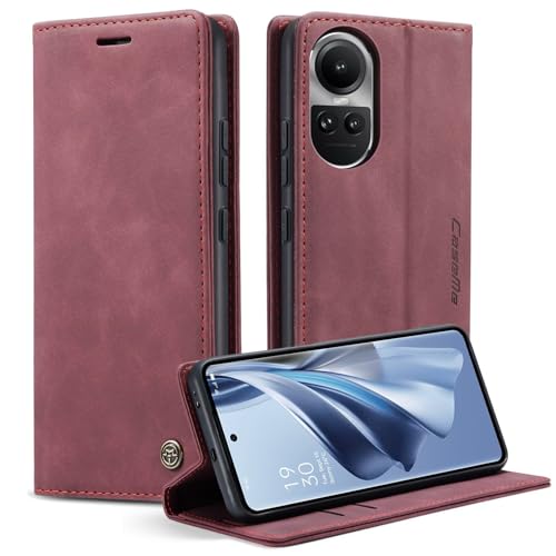 Belzsxy Handyhülle für Oppo Reno10 5G/Reno10 Pro Hülle Premium Lederhülle Klappbar Flip Case Tasche Magnet Kartenfach Standfunktion Klapphülle Schutzhülle für Oppo Reno10 5G/Reno10 Pro, Rot Belzsxy Handyhülle für Oppo Reno10 5G/Reno10 Pro Hülle Premium Lederhülle Klappbar Flip Case Tasche Magnet Kartenfach Standfunktion Klapphülle Schutzhülle für Oppo Reno10 5G/Reno10 Pro, Rot von Belzsxy