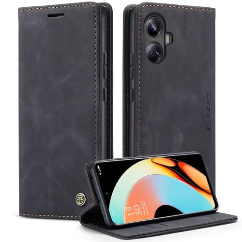 Belzsxy Handyhülle für Realme 10 Pro Plus Hülle Premium Lederhülle Klappbar Flip Case Tasche Magnet Kartenfach Standfunktion Klapphülle Schutzhülle für Realme 10 Pro Plus, Schwarz Belzsxy Handyhülle für Realme 10 Pro Plus Hülle Premium Lederhülle Klappbar Flip Case Tasche Magnet Kartenfach Standfunktion Klapphülle Schutzhülle für Realme 10 Pro Plus, Schwarz von Belzsxy
