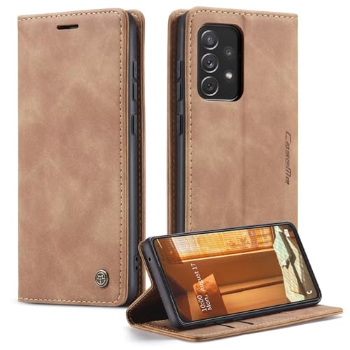 Belzsxy Handyhülle für Samsung Galaxy A73 5G Hülle Premium Lederhülle Klappbar Flip Case Tasche Magnet Kartenfach Standfunktion Klapphülle Schutzhülle für Samsung Galaxy A73 5G, Braun Belzsxy Handyhülle für Samsung Galaxy A73 5G Hülle Premium Lederhülle Klappbar Flip Case Tasche Magnet Kartenfach Standfunktion Klapphülle Schutzhülle für Samsung Galaxy A73 5G, Braun von Belzsxy