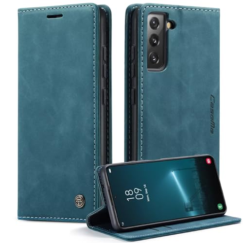Belzsxy Handyhülle für Samsung Galaxy S22 Hülle Premium Lederhülle Klappbar Flip Case Tasche Magnet Kartenfach Standfunktion Klapphülle Schutzhülle für Samsung Galaxy S22, Blaugrün Belzsxy Handyhülle für Samsung Galaxy S22 Hülle Premium Lederhülle Klappbar Flip Case Tasche Magnet Kartenfach Standfunktion Klapphülle Schutzhülle für Samsung Galaxy S22, Blaugrün von Belzsxy